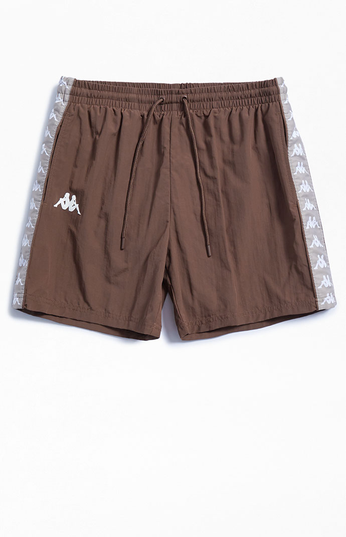 Kappa Brown Banda Coney Shorts PacSun