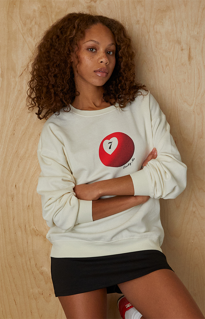 PS / LA Pool Ball Crew Neck Sweatshirt | PacSun