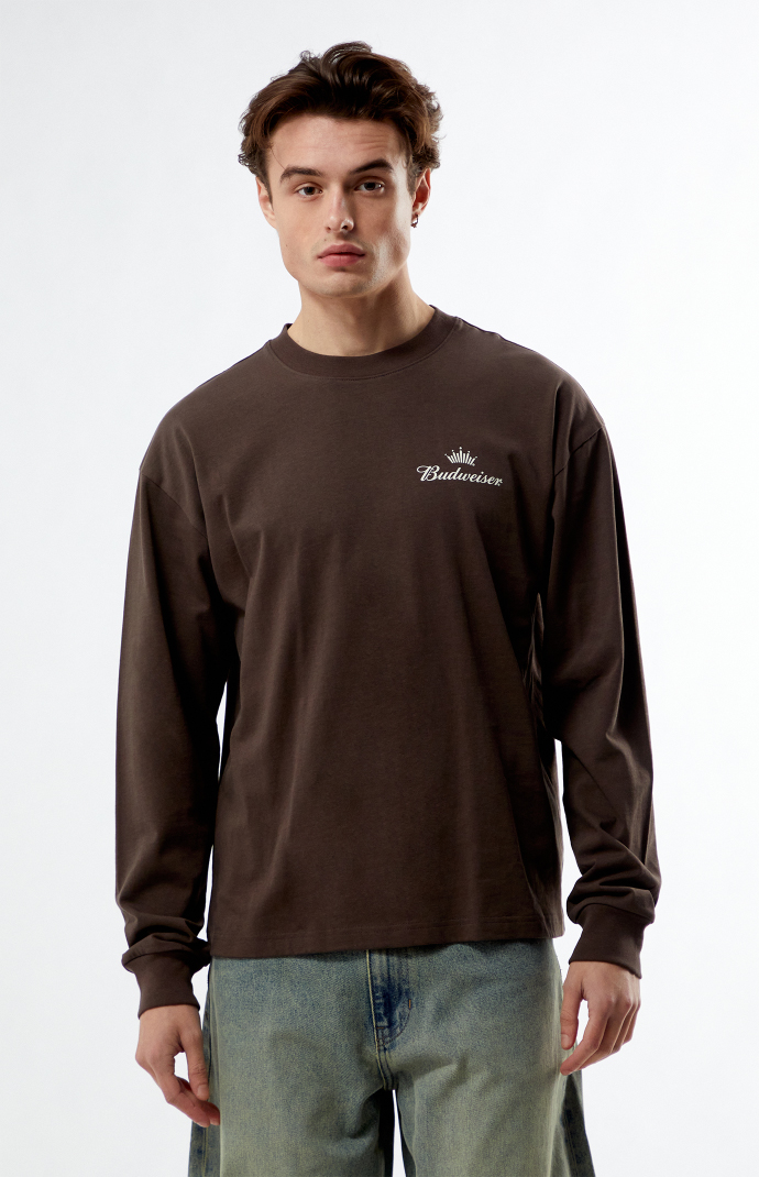 Budweiser ロングスリーブ Tシャツ 90's Budweiser Beer L/S T-shirt Black SIZE XL 90年代