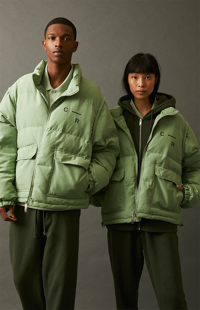 Stussy stock puffer jacket Clearance
