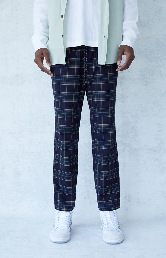 Pacsun plaid pants mens sale