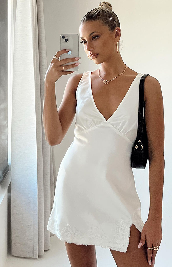 Pacsun sale white dress