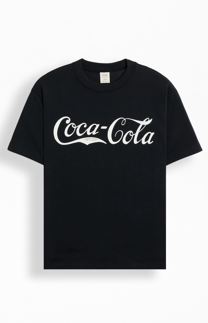 Coca Cola ラグランTシャツ　ビッグロゴ　L 94年 Coca Cola Over Print S/S Tee 赤 XL 90s コカコーラ 半袖