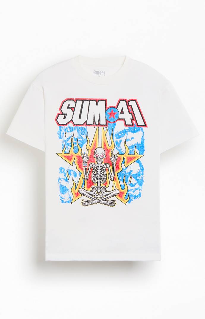 Sum 41 Flames T-Shirt | Pacsun
