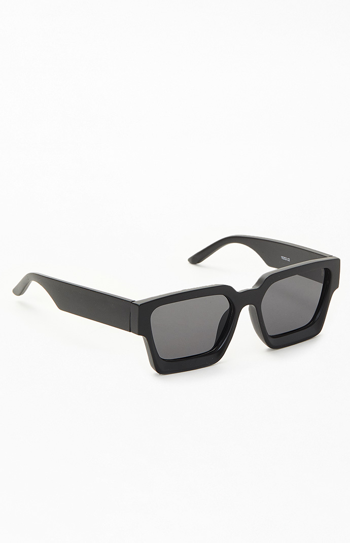 PacSun Black Square Frame Sunglasses
