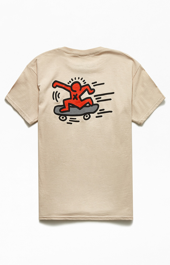 keith haring skateboard shirt