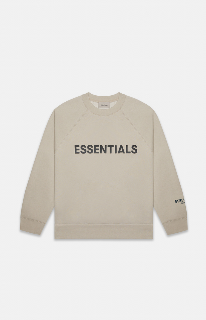 Tan crew new arrivals neck sweatshirt