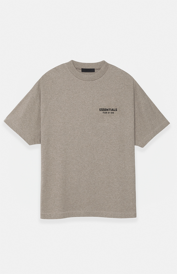 【FOG Essentials】Fear of God Essentials Mens Crewneck Tee Fear of God Essentials Crewneck Tee Seal Men's - SS24 - US