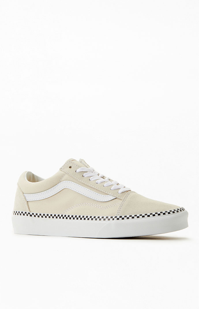 Checkered foxing stripe vans sale