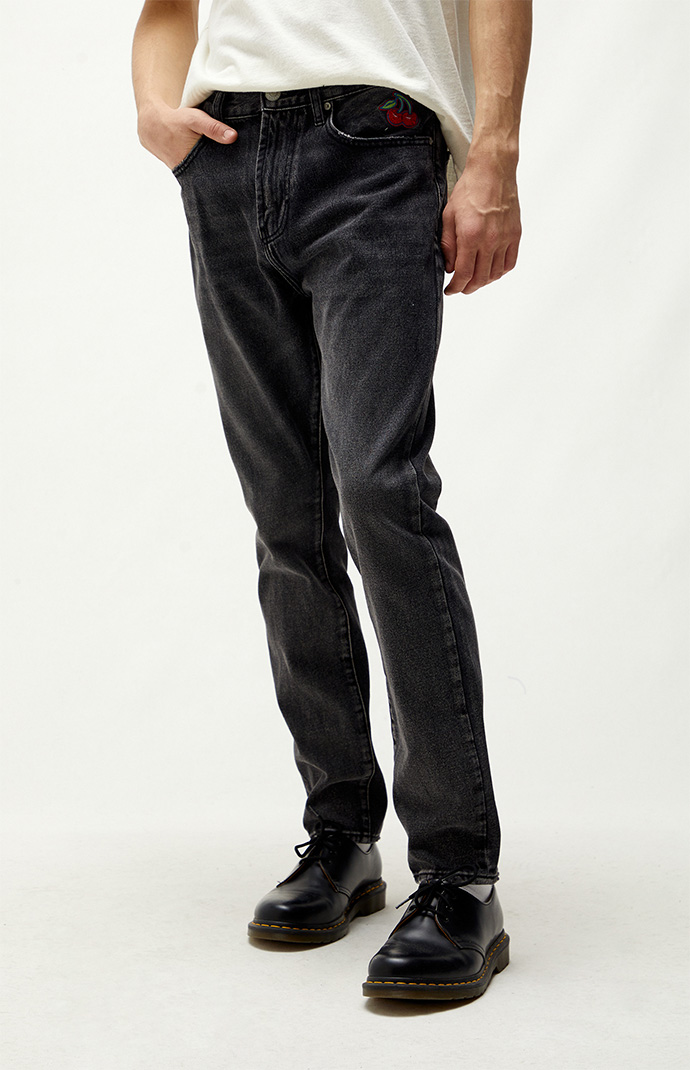 PacSun Black Slim Taper Jeans | PacSun
