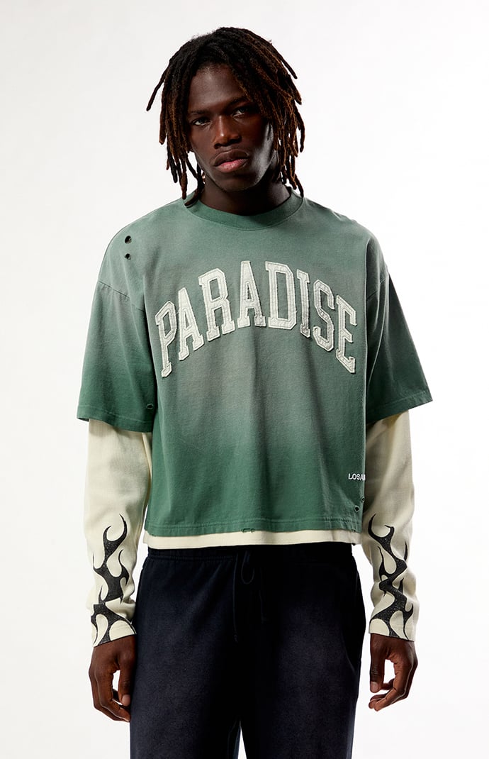 Pacsun Paradise 2fer Long Sleeve Layered T-Shirt | Pacsun