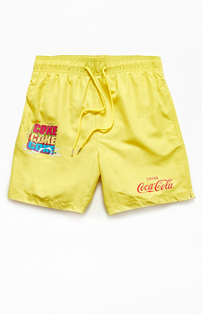 Coca cola swim trunks hot sale