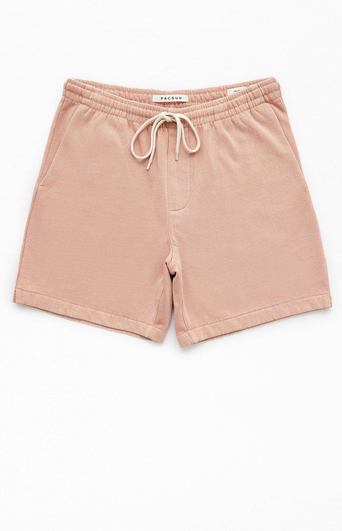 Pink velvet shorts pacsun hotsell