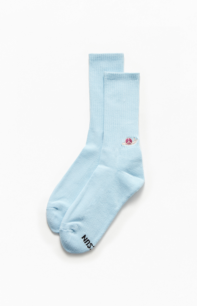PacSun Eco Peace Snail Crew Socks | PacSun