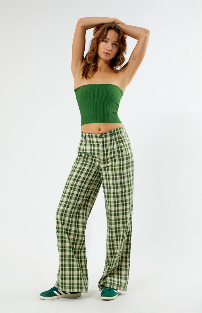 plaid pants
