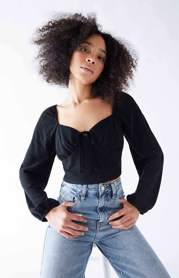 Long 2025 sleeve bustier