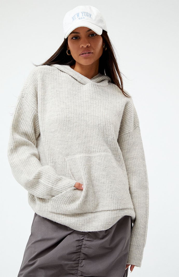 Ambra knit sales hoodie