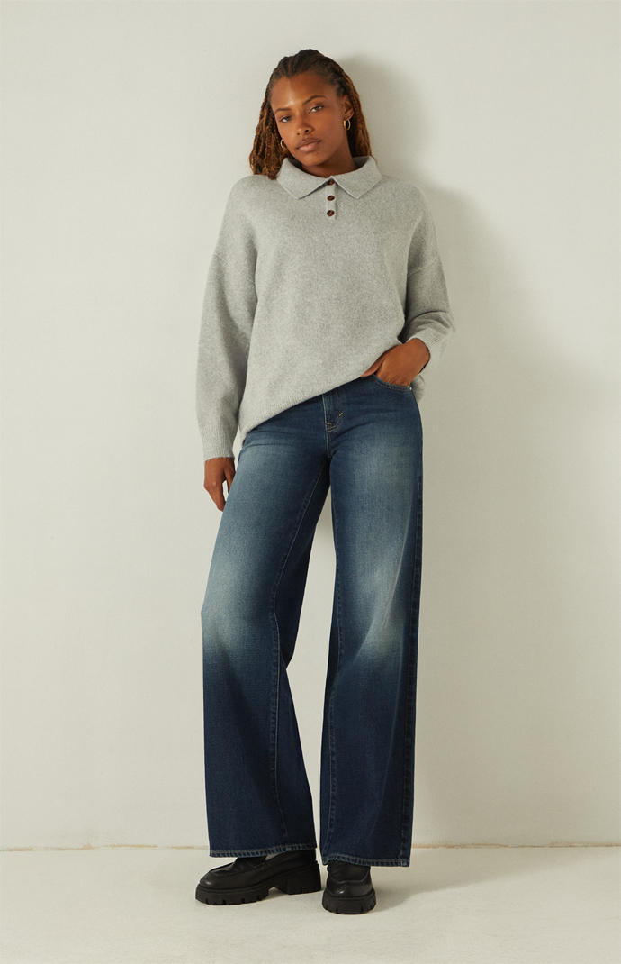 Your Favorite Jesse Knit Polo Sweater | Pacsun