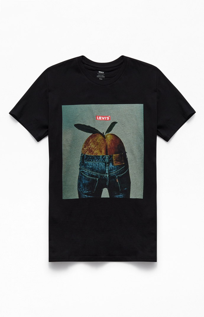 levis peach t shirt