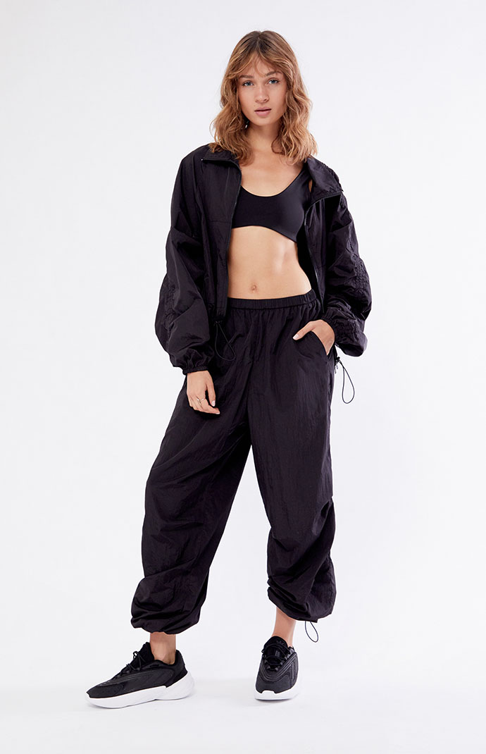 Topshop best sale nylon joggers