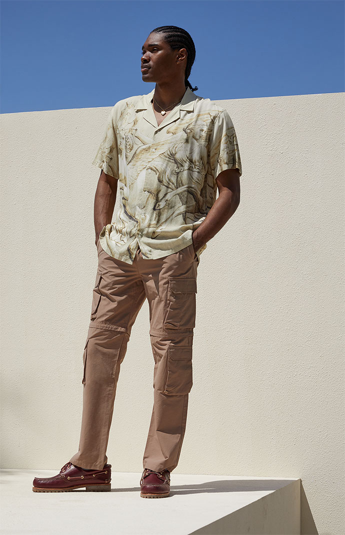 Pacsun Brown Zip Off Cargo Pants | PacSun