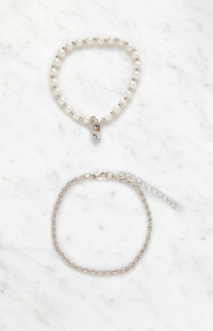 Pacsun cross store chain bracelet