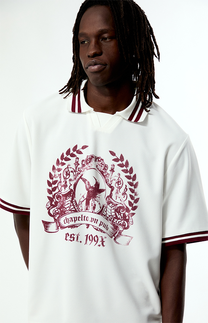 Pacsun Cream 199x Short Sleeve Soccer Jersey | Pacsun