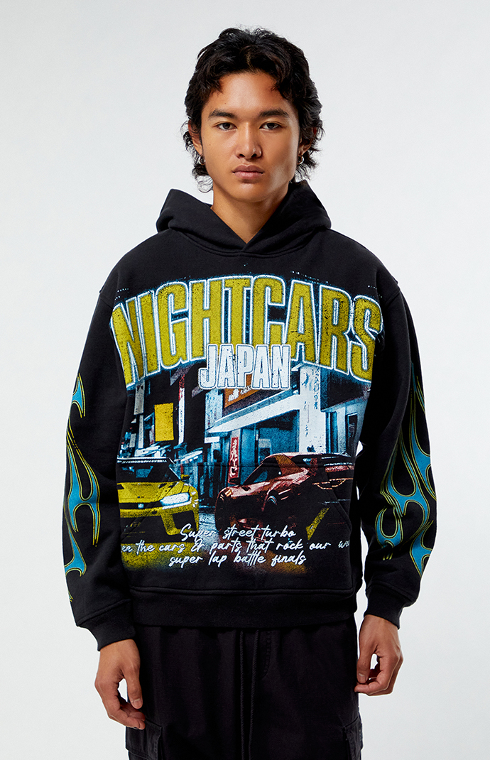 PacSun Japan Nightcars Heavyweight Hoodie PacSun