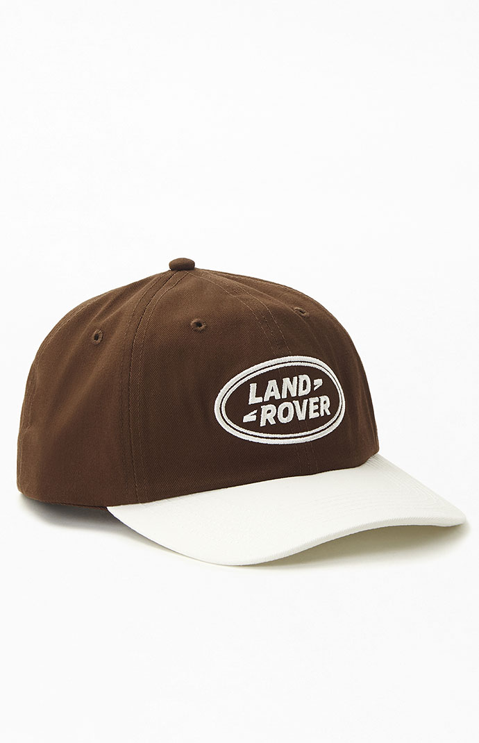 Baseball Style Hat Land Rover Black Adjustable Cap 