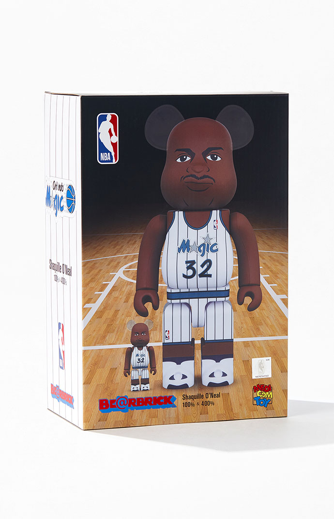 Bearbrick Shaq 100%  400% | PacSun