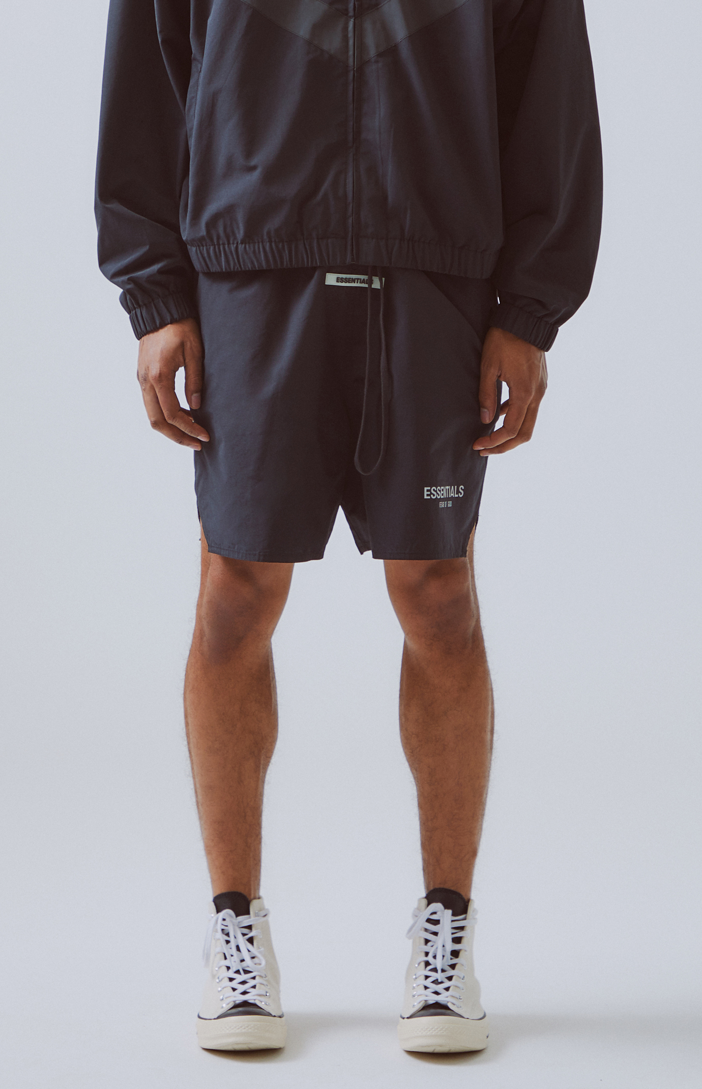 Nylon Tracksuit Shorts - Men - Ready-to-Wear