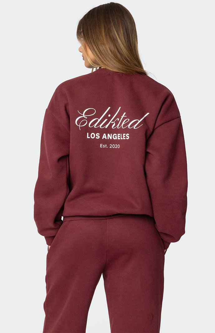 Edikted Get Edikted Sweatshirt | PacSun