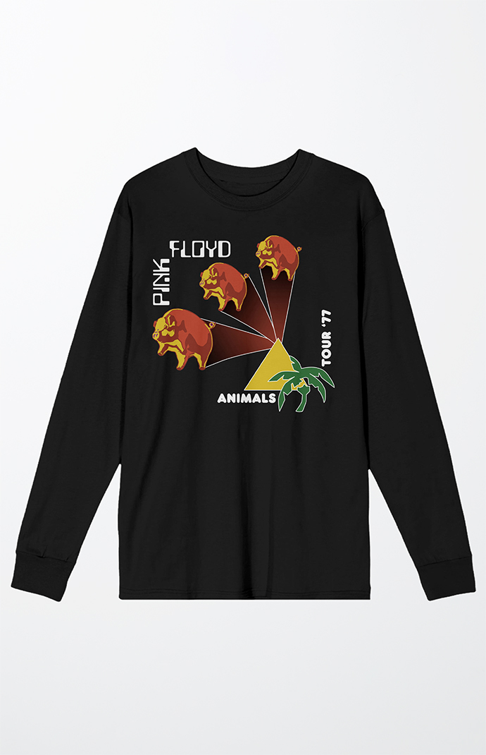 【IONSEOUL】 Pink Floyd Pigment Long Sleeve 4JH453 Pink Floyd Animals Tour Long Sleeve T-Shirt | PacSun