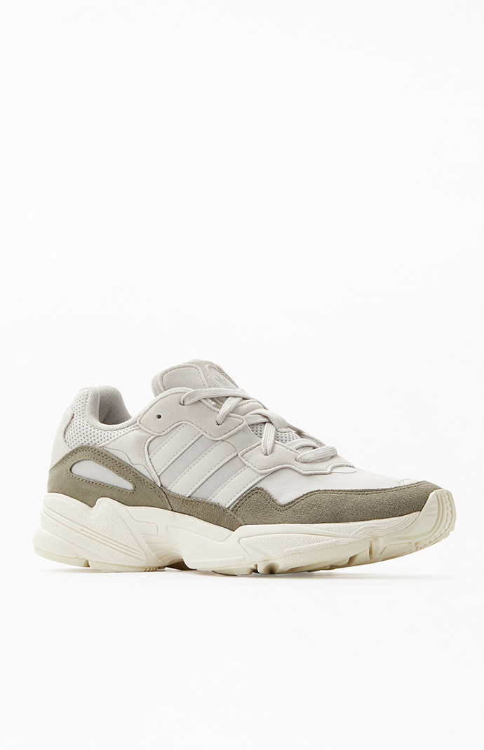 adidas White Yung-96 Shoes |
