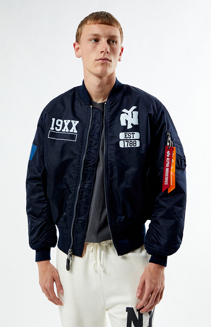 Alpha Industries NY MA-1 Bomber Jacket | PacSun