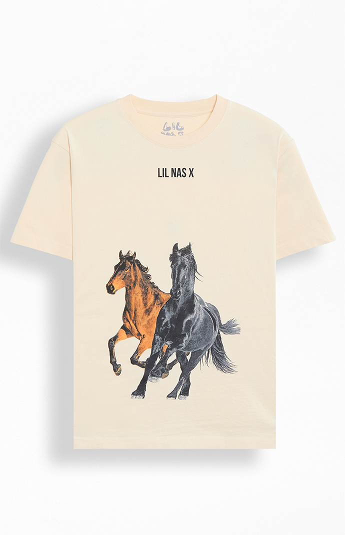 Lil Nas X Old Town Horses T-Shirt | PacSun