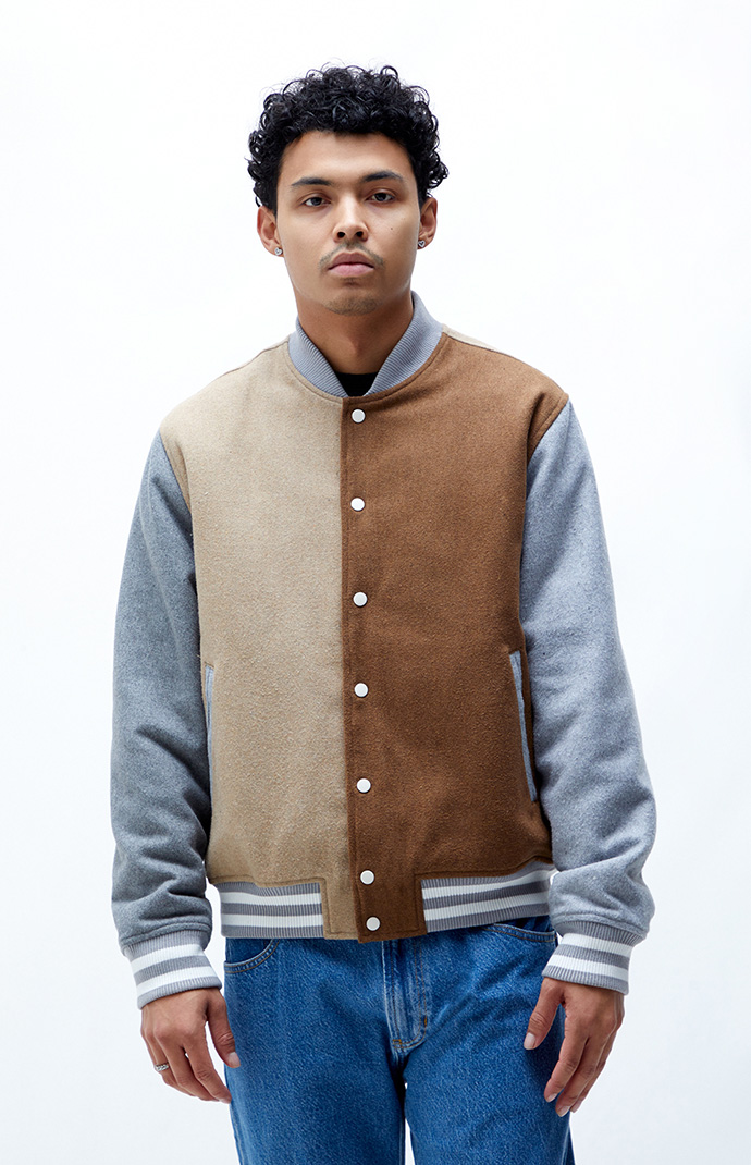 PacSun Colorblock Varsity Jacket | PacSun