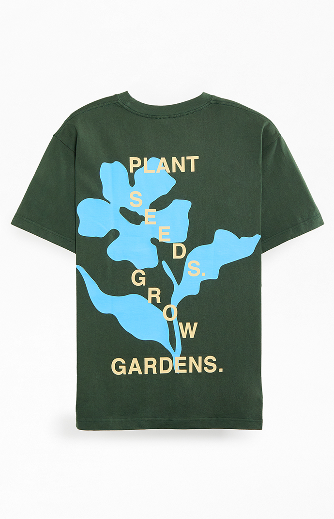 トップス nagonstans Praying with Flowers T/SH GARDENS & SEEDS Co-Op Statement Flower T-Shirt | PacSun