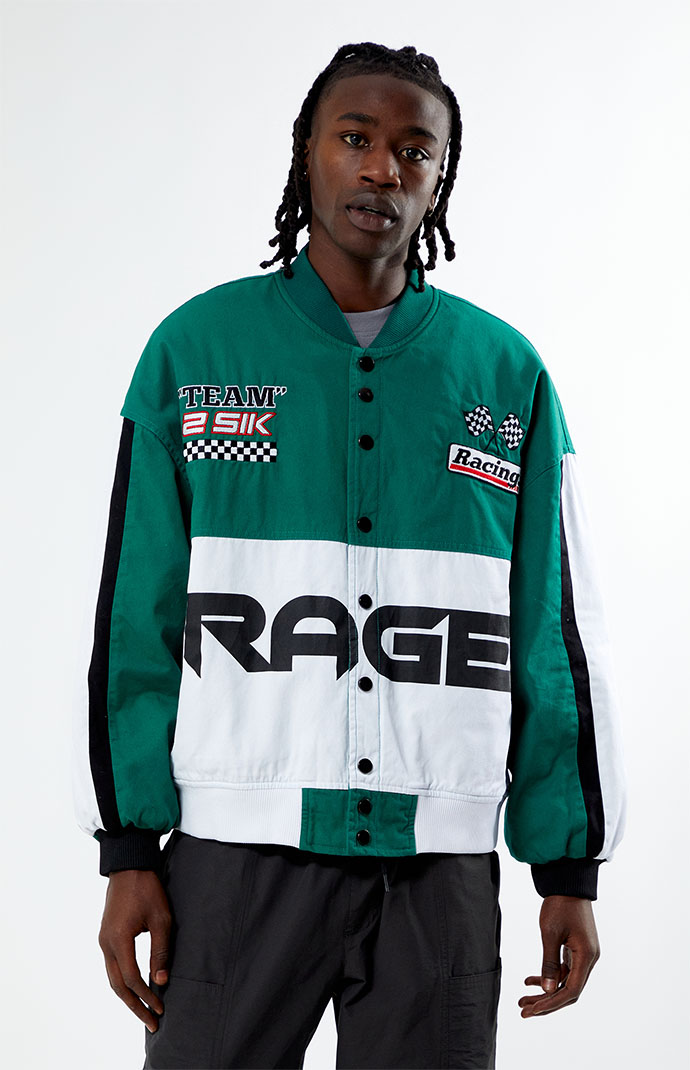 Pacsun red white and blue windbreaker online