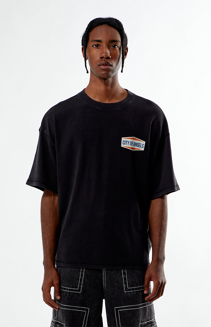 【SINOON】24SS LOGO WAFFLE T-SHIRT Logo Waffle T-shirt – Indipandant