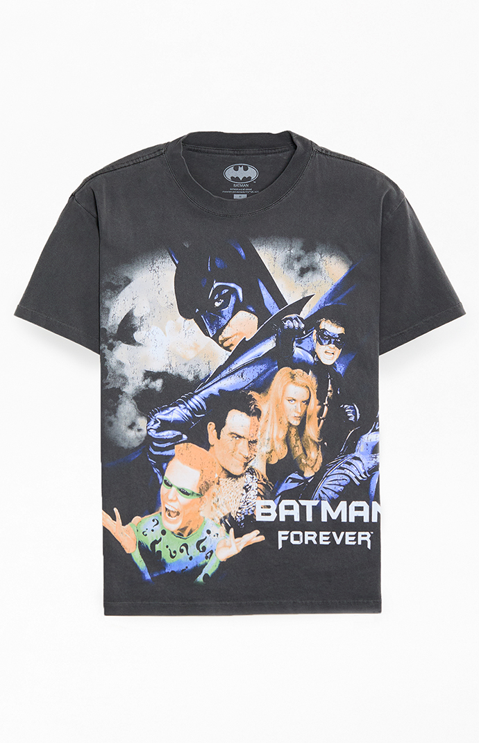 90年代 BATMAN FOREVER Tシャツ vtg 1995 BATMAN FOREVER DOUBLE-SIDED T-Shirt LARGE movie dc