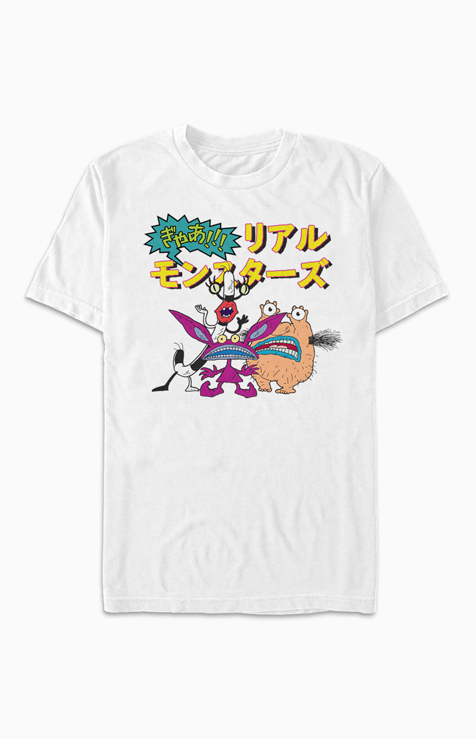 Fifth Sun ahh Real Monsters T Shirt Pacsun