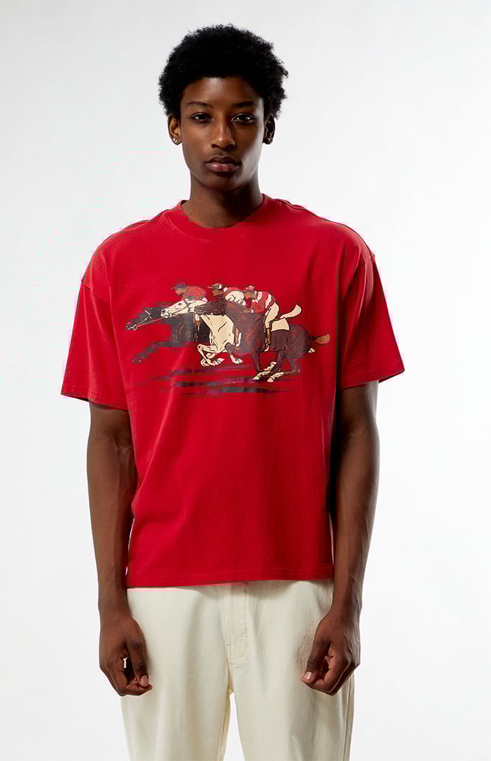 Salsation サルセーション T-shirt Dark Red！ Amazon.com: Ripple Junction Sriracha Bottle Label Red T