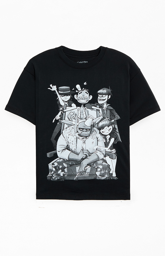 Gorillaz Cartoon T-Shirt | PacSun