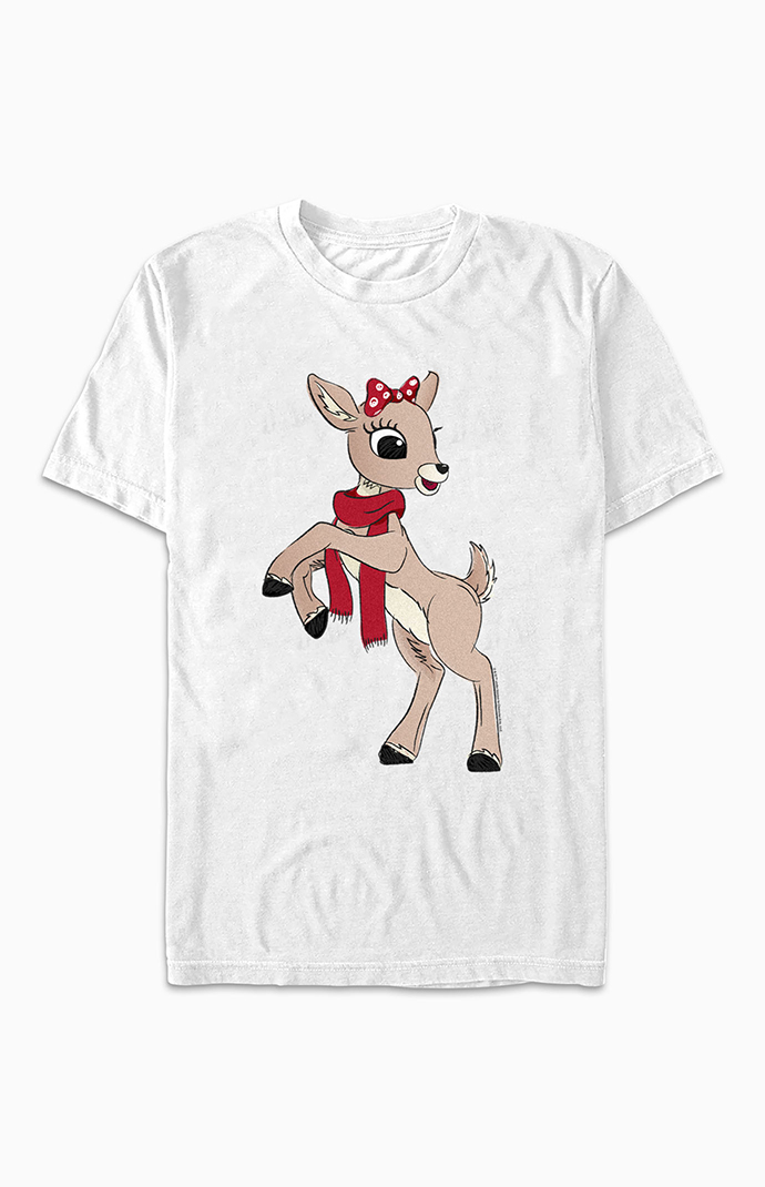 Moment Persoon belast met sportgame federatie FIFTH SUN Clarice Reindeer T-Shirt | PacSun