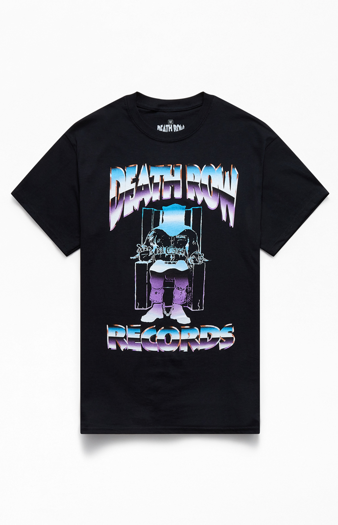 Purple death row discount records shirt