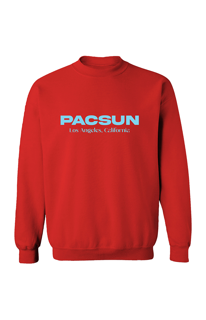 Los angeles on sale sweatshirt pacsun