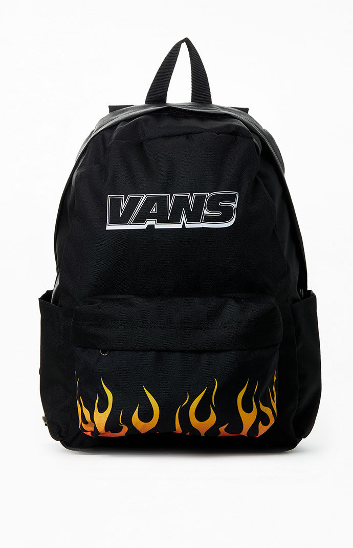Red flame vans backpack new arrivals