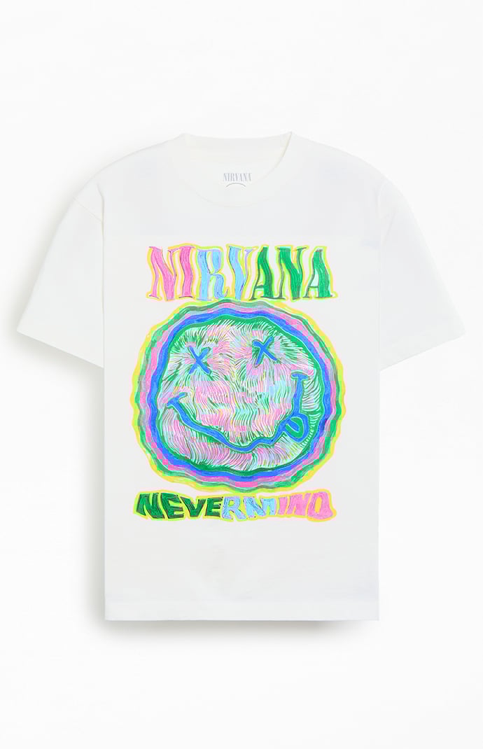 WIND AND SEA NIRVANA SMILEY S/S TEE Mサイズ ウィンダンシー WIND AND SEA × ニルヴァーナ NIRVANA SMILEY S