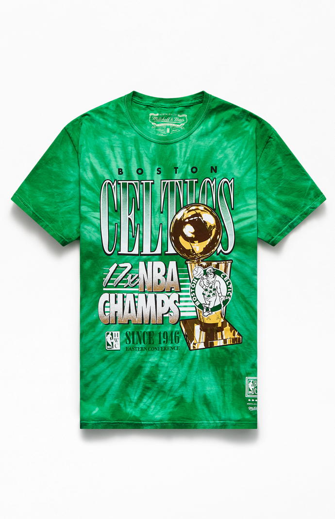tie dye celtics shirt
